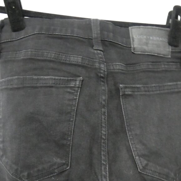 LUCKY BRAND - High Rise - Skinny - Bridgette | 4/27A | Black Denim Jeans - Picture 11 of 16